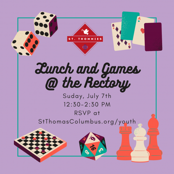 ​Lunch and Games @ The Rectory
